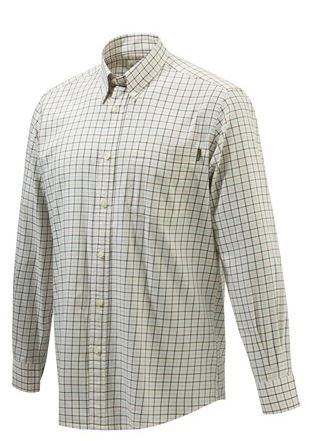 Camicia a hot sale quadri beige