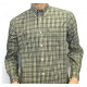 Camicia Beretta a quadri verde mod. LU210 T1533 01B2 Wood Button Down Shirt