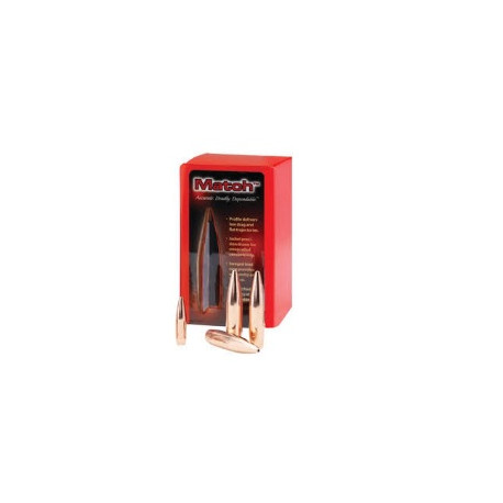 Palle Hornady Match calibro 30 peso 168 grani BTHP