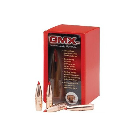 Palle Hornady GMX calibro 6 mm peso 80 grani