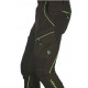 Pantalone Univers verde con rifiniture verde fluo mod. ALPI 4-WAY STRETCH art. 92569 400