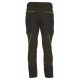 Pantalone Univers verde con rifiniture verde fluo mod. ALPI 4-WAY STRETCH art. 92569 400