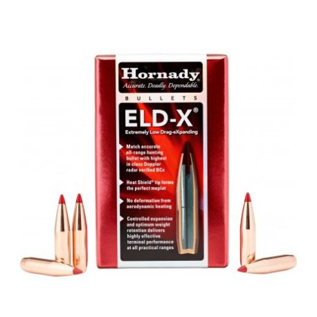 Palle Hornady Eld-X calibro 30 peso 200 grani