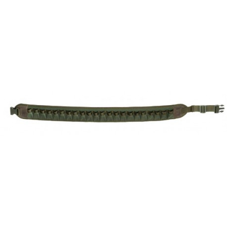 Cartuccera fucile Riserva calibro 20 in cordura verde art.R2285