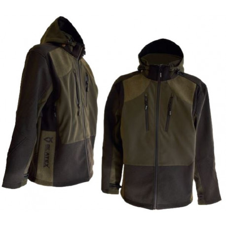 Giacca Blatex in softshell verde art.149 BLATEX