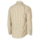 Camicia Browning in cotone a quadri beige modello John art.301927830 BROWNING