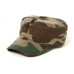 Cappello militare con visiera effetto mimetico art. CTM0598 ARES