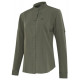 Camicia Beretta da donna verde collo alla coreana modello Evad Flex art. LD571T23340707 BERETTA