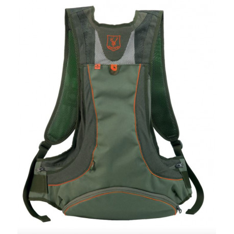 Gilet Riserva tecnico per beccacciai verde e arancio alta visibilità modello RV1835