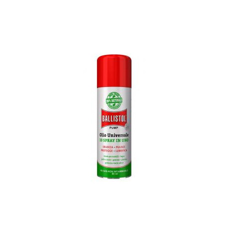 Ballistol olio universale spray 10 in 1 per pulizia armi 100 ml