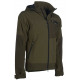 Giacca Univers verde in softshell modello PREDAZZO U-TEX art. 91212 388