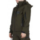 Giacca da caccia verde da bambino in softshell U-TEX art. 96056 355