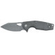 Coltello Fox chiudibile con manico grigio art. FX-527LI MB FOX